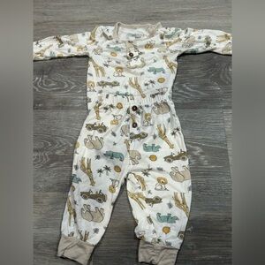 Charming Safari Print Kids Matching Set